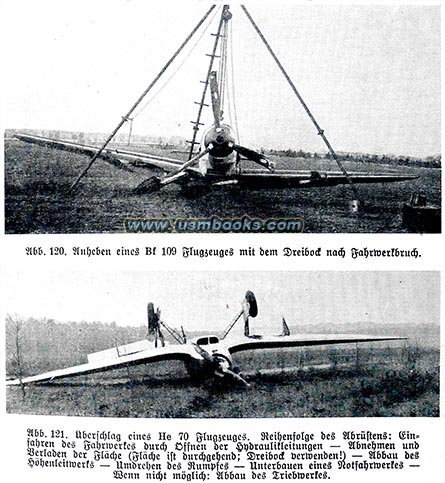 Nazi Luftwaffe airplane wrecks